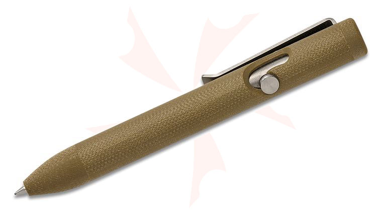 Tactile Turn OD Green G10 Bolt Action Pen, Mini, 4.4 inch Overall (BAM - Bolt Action Mini)