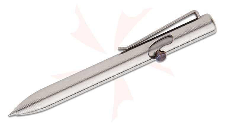 Tactile Turn Titanium Bolt Action Pen, Mini, Timascus Bolt,  4.4 inch Overall, (BAM - Bolt Action Mini)