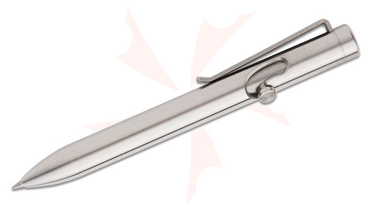 Tactile Turn Titanium Bolt Action Pen, Mini, 4.4 inch Overall (BAM - Bolt Action Mini)