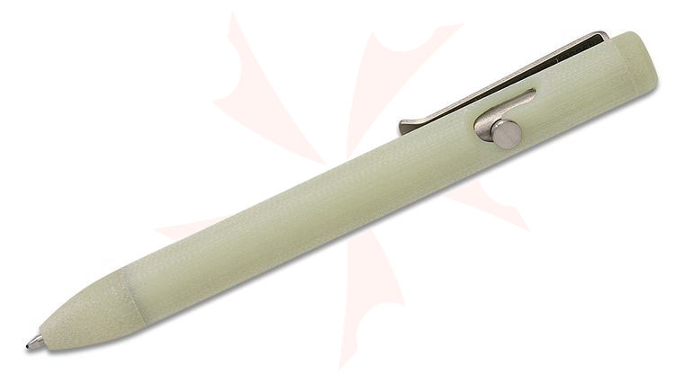 Tactile Turn Natural (Jade) G10 Bolt Action Pen, Short, 5.1 inch Overall