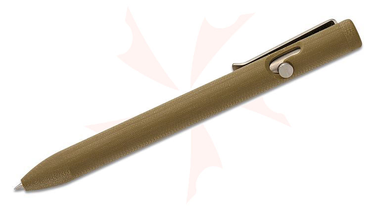 Tactile Turn OD Green G10 Bolt Action Pen, Standard, 5.6 inch Overall