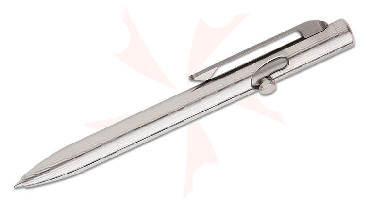 Tactile Turn Titanium Slim Bolt Action Pen, Mini, 4.4 inch Overall
