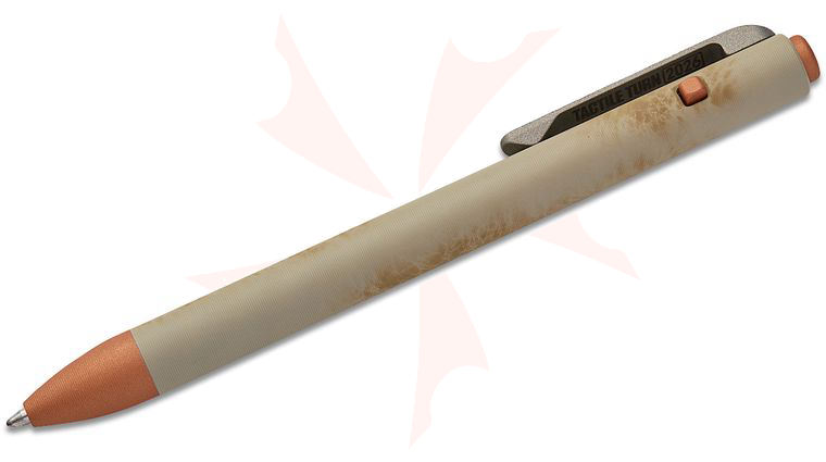 Tactile Turn Limited Edition Seasonal Off Grid Standard Custom Cerakoted Titanium Side Click Pen, Short, 5.3 inch Overall