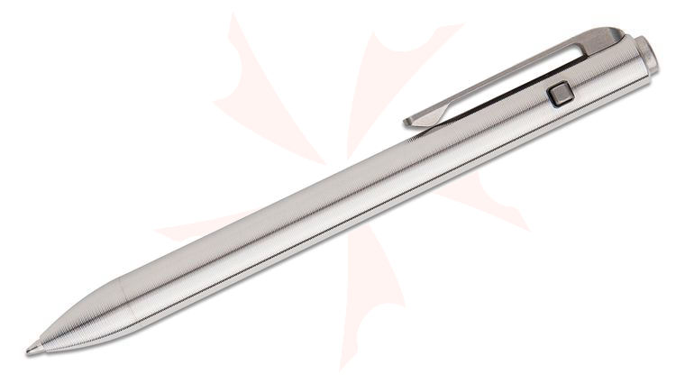 Tactile Turn Titanium Side Click Pen, Short, 5.3 inch Overall