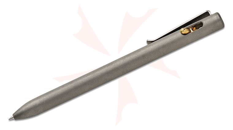 Tactile Turn Stonewashed Titanium Standard Switch ClickShift Pen, 5.75 inch Overall