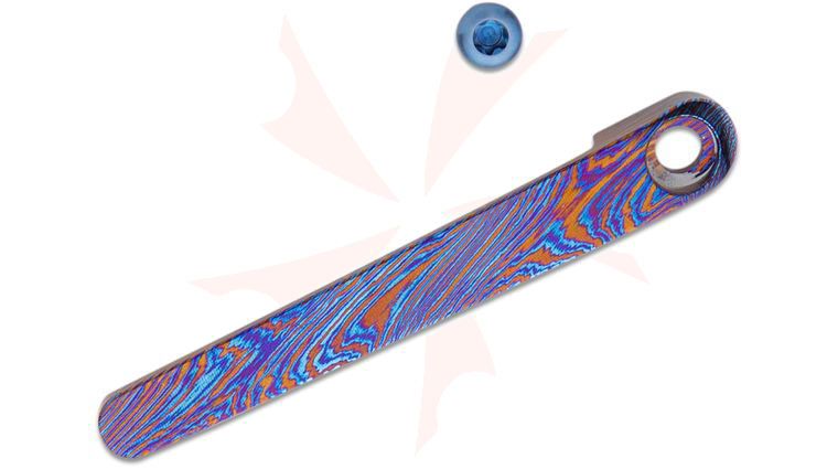 Tactile Turn Timascus Clip For Bolt Action and Side Click Pens and Pencils
