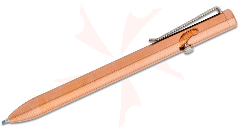 Tactile Turn Copper Bolt Action Pen, Standard, 5.6 inch Overall