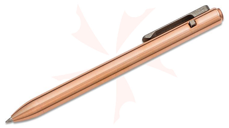 Tactile Turn Copper Side Click Pen, Standard, 5.8 inch Overall