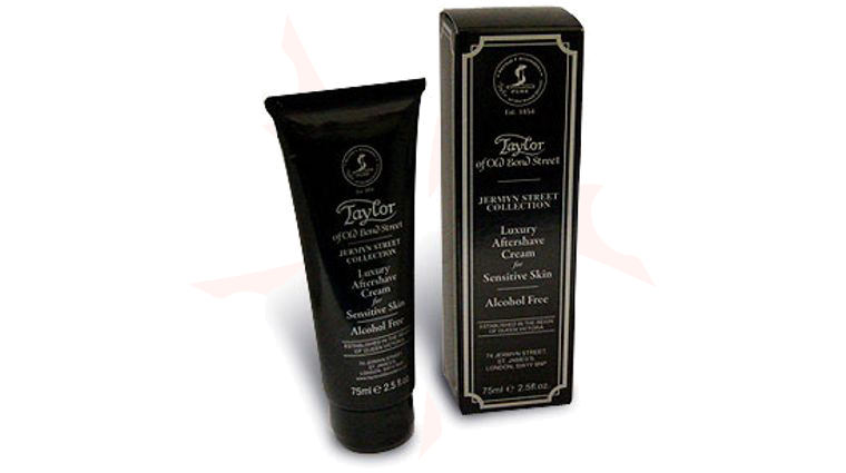 Taylor of Old Bond Street Jermyn Street Collection Luxury Aftershave Cream for Sensitive Skin 2.5 oz (75ml)