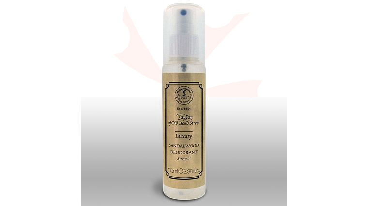 Taylor of Old Bond Street Sandalwood Spray-On Deodorant 3.38 oz (100g)