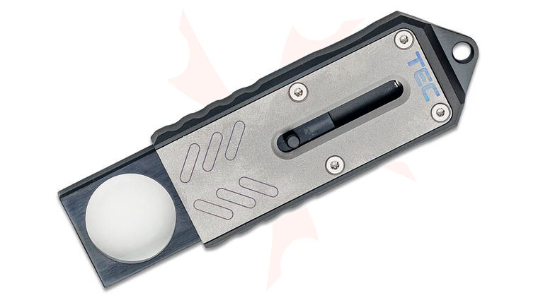 TEC Accessories NEO-Spec Pocket Magnifier, Black Aluminum