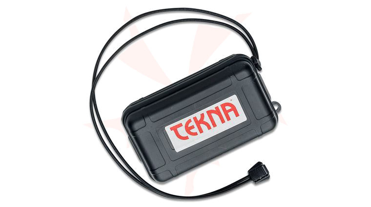 TEKNA Knives Wilderness Survival Box, Black