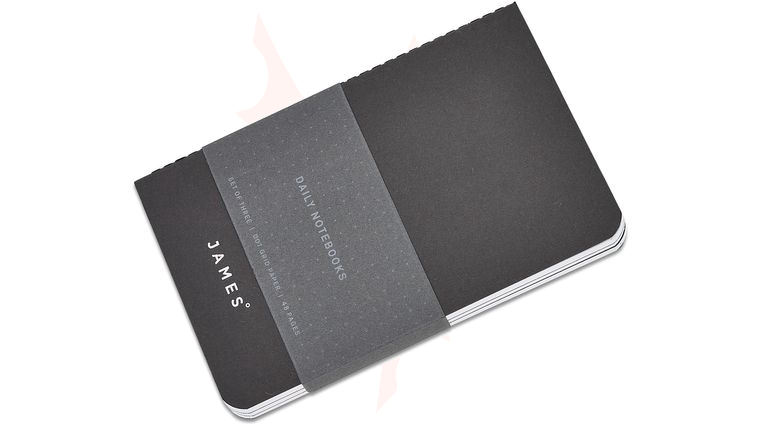 The James Brand Daily Notebooks, 3-Pack