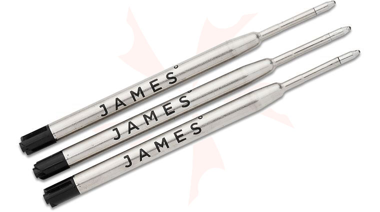 The James Brand G2 Ink Refill for Burwell Pens, 3-Pack