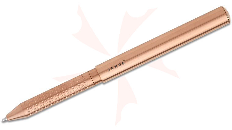 The James Brand Stilwell Pen, Rose Gold Stainless Steel, 5.4 inch Overall