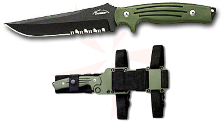 Timberline Lightfoot Zambezi Fixed Blade Combo Edge - KnifeCenter 