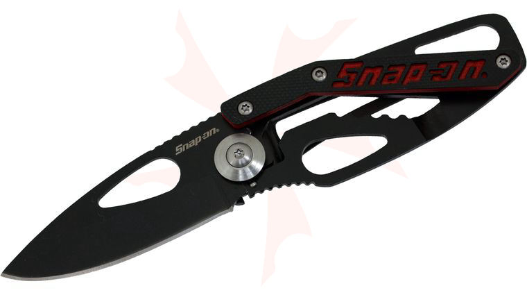 Snap-on Key Ring / Money Clip Knife 2.125 inch Blade, Framelock Design