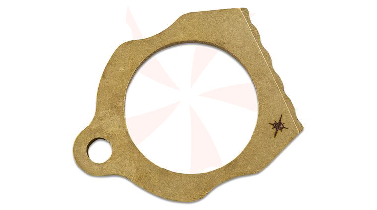 Toor Knives Brass Thumper Mini Keychain Tool