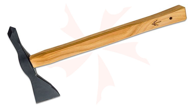 American Tomahawk Company Model 1 Tomahawk 14.125 inch Overall, Tennessee Hickory Wood Handle, Kydex Sheath with MOC Straps