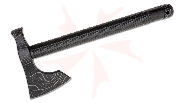 American Tomahawk Company Model 2 Topo Tomahawk 14.125 inch Overall, Dupont Supertough Nylon Handle, Kydex Sheath with MOC Straps