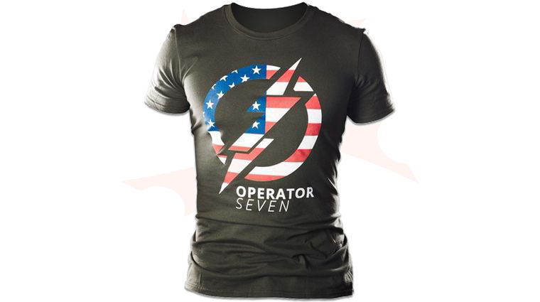 TOPS Knives Operator T-Shirt, OD Green, 3X-Large
