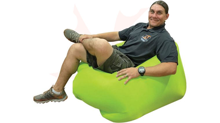 UST Ultimate Survival SlothSak Self-Inflating Chair, Lime