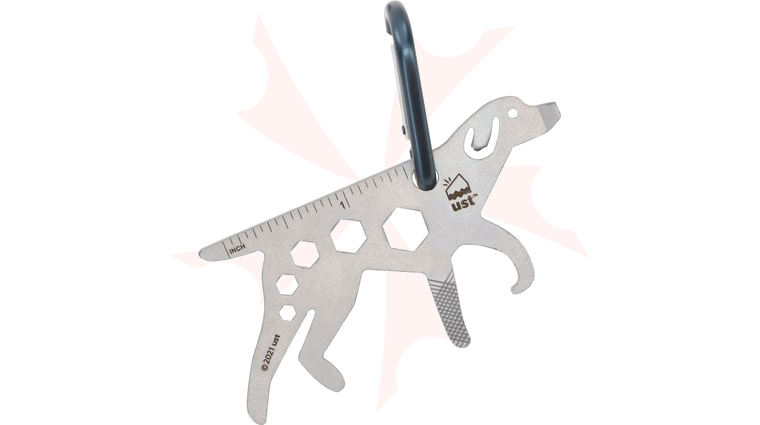 UST Ultimate Survival Tool a Long Micro Dog Pocket-Size Mini Multi-Tool