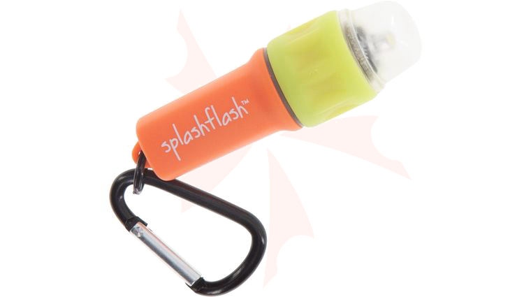 UST Ultimate Survival SplashFlash Waterproof LED Light, 25 Lumens, Orange