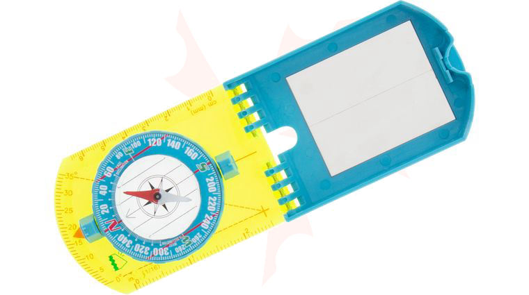 UST Ultimate Survival Hi Vis Folding Map Compass