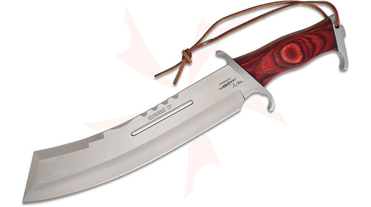 United Gil Hibben IV Combat Machete 11.25 inch Blade and Leather Sheath