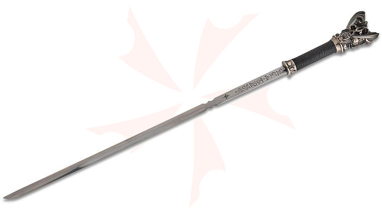 United Cutlery Kit Rae Vorthelok 1045 Carbon Sword Cane 36.75 inch Overall