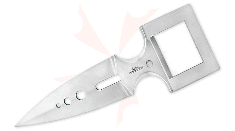 United Cutlery Gil Hibben Gentleman's Double Edged Dagger Belt Buckle Knife 3-1/4 inch Blade