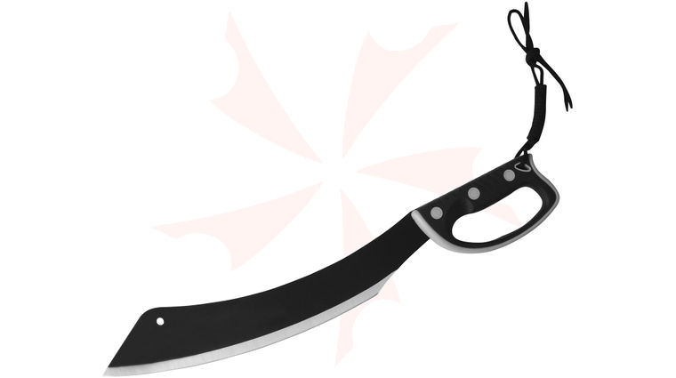 United Cutlery Colombian Panga Machete 15 inch Blade, Gray Handguard, Nylon Sheath