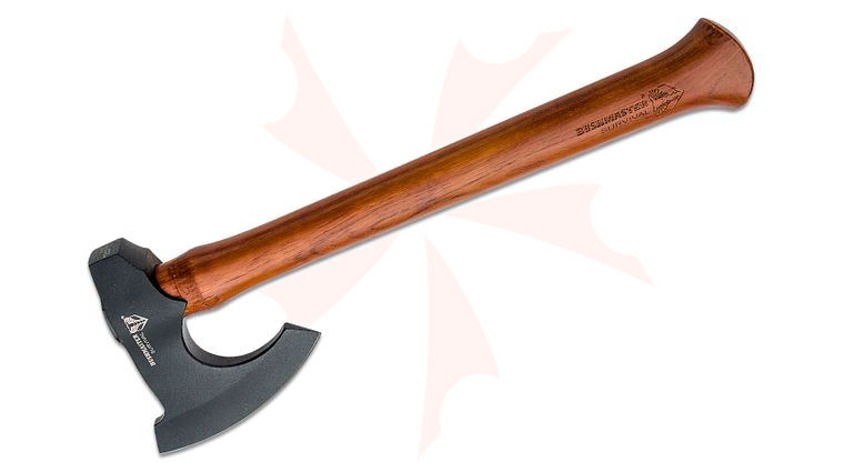 United Cutlery Bushmaster Survival Axe 16 inch Overall, Leather Sheath
