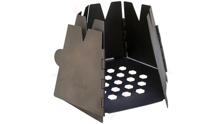 Vargo Stainless Steel Hexagon Wood Stove (T-423)