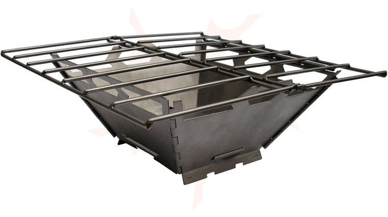 Vargo Titanium Fire Grill Box for BBQ and Meals
