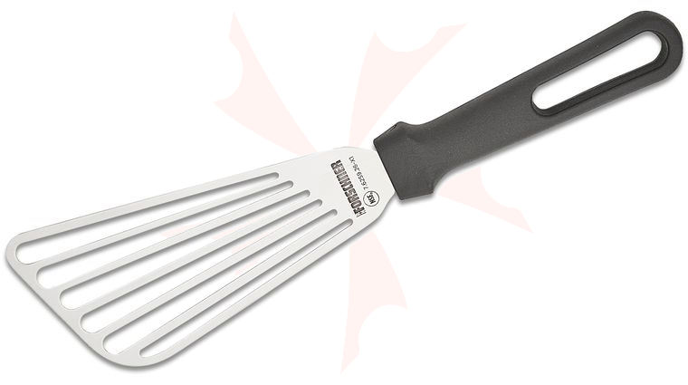 Victorinox Forschner Slotted Fish Turner, Black Polypropylene Handle