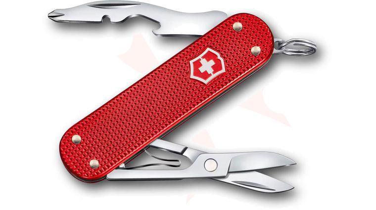 Victorinox Swiss Army Companion S Red Alox Multi-Tool (Blade-Less, Jetsetter), 2.25 inch Closed