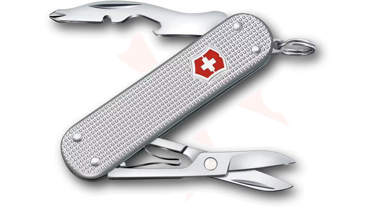 Victorinox Swiss Army Companion S Silver Alox Multi-Tool (Blade-Less, Jetsetter), 2.25 inch Closed