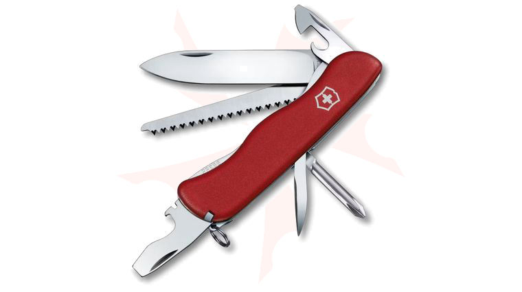 Victorinox Swiss Army Trailfinder Multi-Tool, Red, 4.375 inch Closed