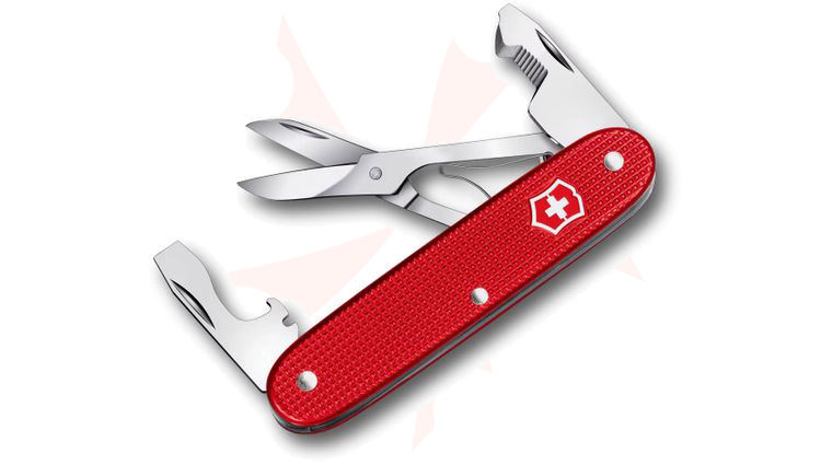 Victorinox Swiss Army Companion Slim Red Alox Multi-Tool (Blade-Less), 3.6 inch Closed