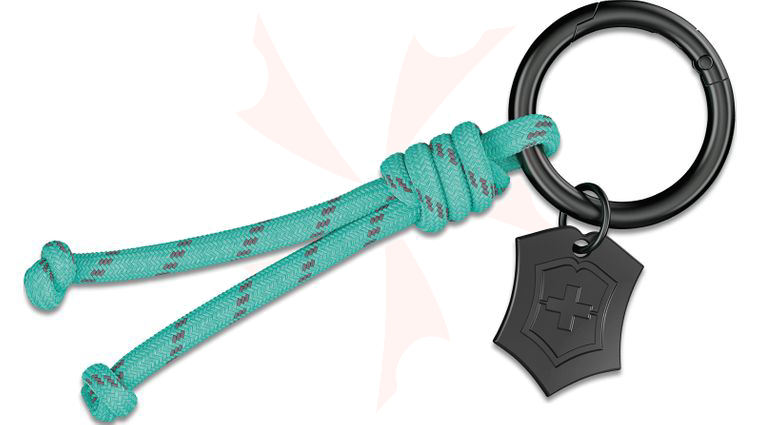 Victorinox Swiss Army Key Ring Paracord Lanyard, Turquoise 