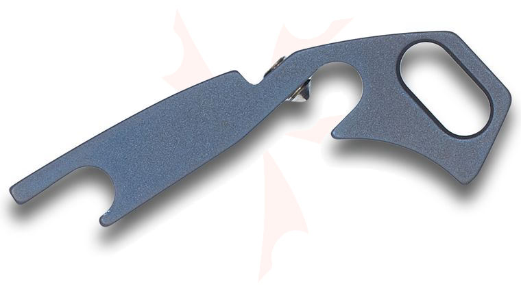 Viper Knives Hinderer Storm HMBS Titanium Modular Backspacer, Blue Anodized