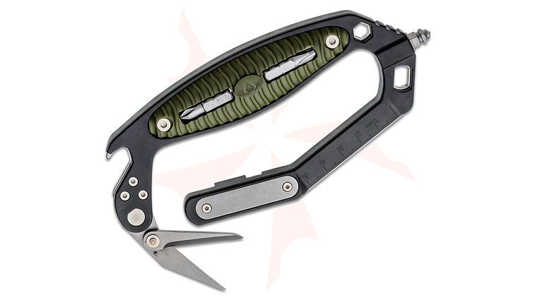 V Nives CRAB Cut Rescue Assist Break Multi-Tool, Green FRN