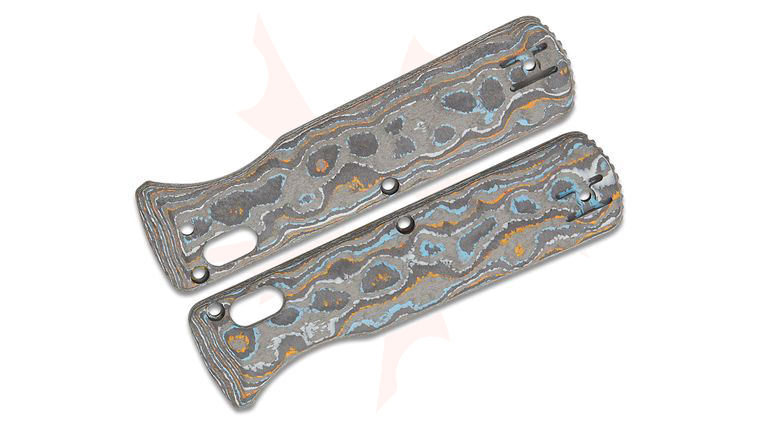 Vosteed Vombat Replacement Handle Scales, Gulf CamoCarbon, Knife Not Included