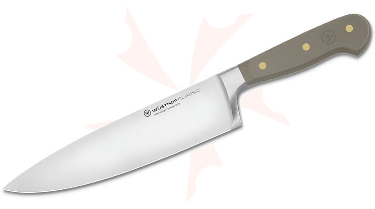 Wusthof Classic Colors 8 inch Chef's Knife,  inchVelvet Oyster inch Handles