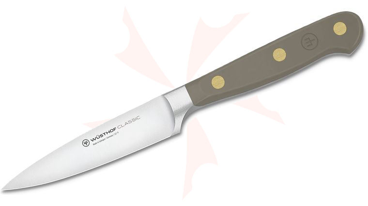 Wusthof Classic Colors 3.5 inch Paring Knife,  inchVelvet Oyster inch Handles