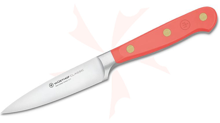 Wusthof Classic Colors 3.5 inch Paring Knife,  inchCoral Peach inch Handles