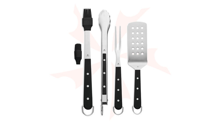 Wusthof 4 Piece BBQ Set Utensils