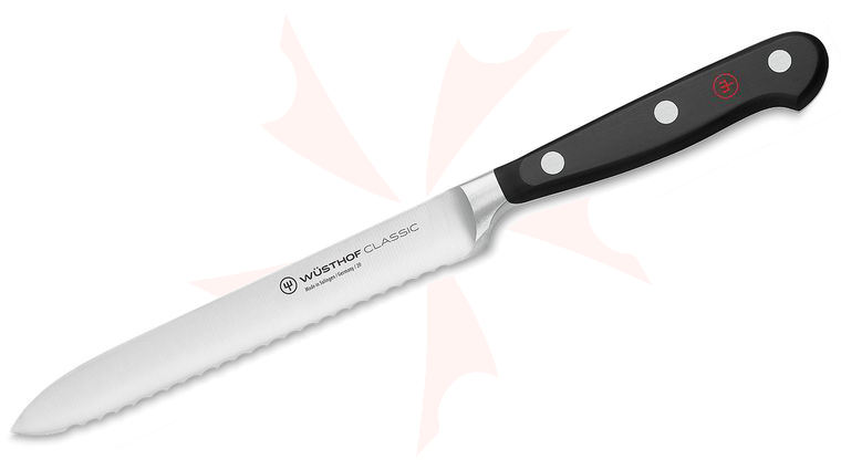 Wusthof Classic 5 inch Serrated Sausage Knife